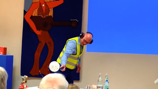 Die Wasserstoff-Show mit Christian Machens beim Tag des Wasserstoffs auf Gut Gnadental